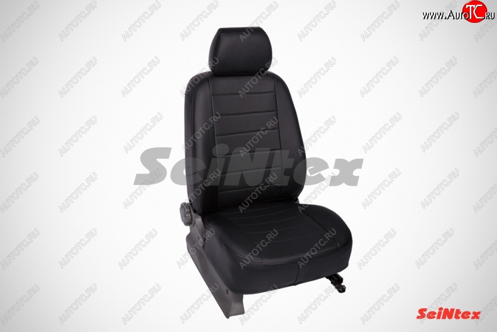 6 999 р. Чехлы для сидений SeiNtex (экокожа) Mazda 3/Axela BM дорестайлинг, хэтчбэк (2013-2016)  с доставкой в г. Вологда