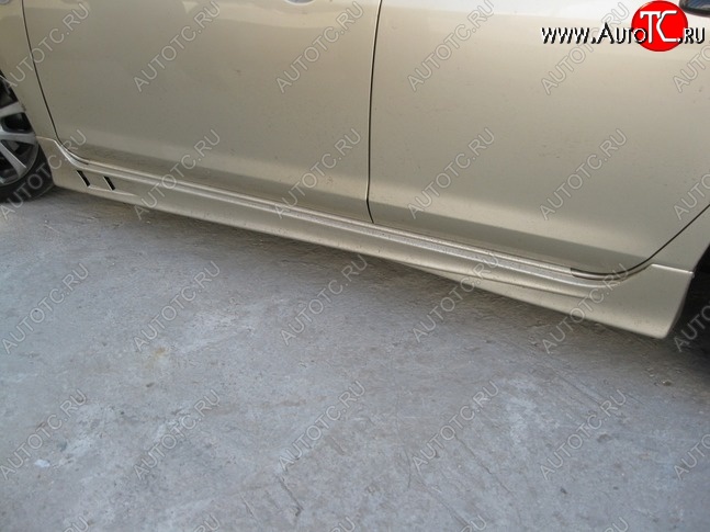 4 099 р. Пороги накладки Sport Mazda 3/Axela BK дорестайлинг седан (2003-2006) (Неокрашенные)  с доставкой в г. Вологда