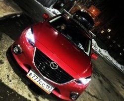 2 549 р. Рамка гос. номера Style Mazda 3/Axela BM дорестайлинг седан (2013-2016)  с доставкой в г. Вологда. Увеличить фотографию 2