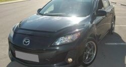 689 р. Реснички на фары Style Mazda 3/Axela BM дорестайлинг седан (2013-2016) (Неокрашенные)  с доставкой в г. Вологда. Увеличить фотографию 3