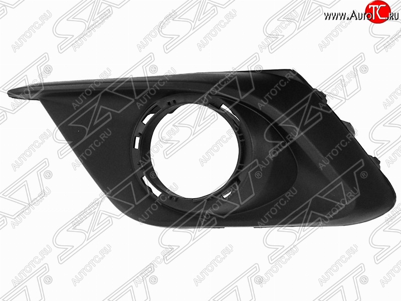 499 р. Левая оправа противотуманной фары SAT (под хром) Mazda 3/Axela BM дорестайлинг седан (2013-2016)  с доставкой в г. Вологда