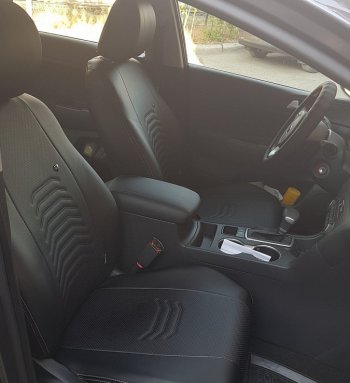 8 249 р. Чехлы для сидений Lord Autofashion Денвер (экокожа) Mazda 3/Axela BM дорестайлинг, хэтчбэк (2013-2016) (Чёрный, вставка чёрная)  с доставкой в г. Вологда. Увеличить фотографию 4