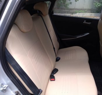 5 499 р. Чехлы для сидений Lord Autofashion Турин (экокожа) Mazda 3/Axela BM дорестайлинг, хэтчбэк (2013-2016) (Бежевый, вставка Бежевая)  с доставкой в г. Вологда. Увеличить фотографию 4
