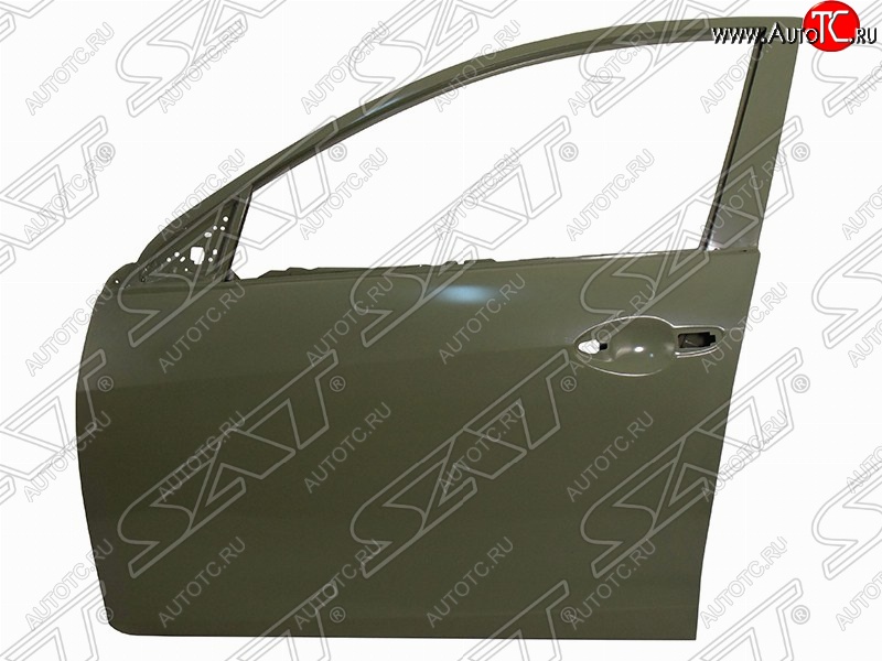 6 499 р. Левая дверь передняя SAT Mazda 3/Axela BL дорестайлинг седан (2009-2011) (Неокрашенная)  с доставкой в г. Вологда