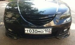 2 599 р. Клыки на передний бампер Style Mazda 3/Axela BK дорестайлинг седан (2003-2006) (Неокрашенные)  с доставкой в г. Вологда. Увеличить фотографию 6