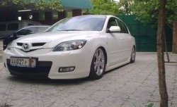 4 549 р. Пороги накладки Сток 2л Mazda 3/Axela BK дорестайлинг седан (2003-2006) (Неокрашенные)  с доставкой в г. Вологда. Увеличить фотографию 5