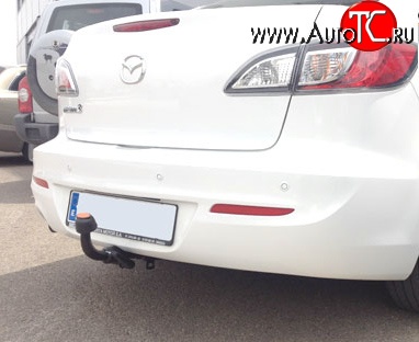 4 949 р. Фаркоп NovLine Mazda 3/Axela BL дорестайлинг седан (2009-2011)  с доставкой в г. Вологда
