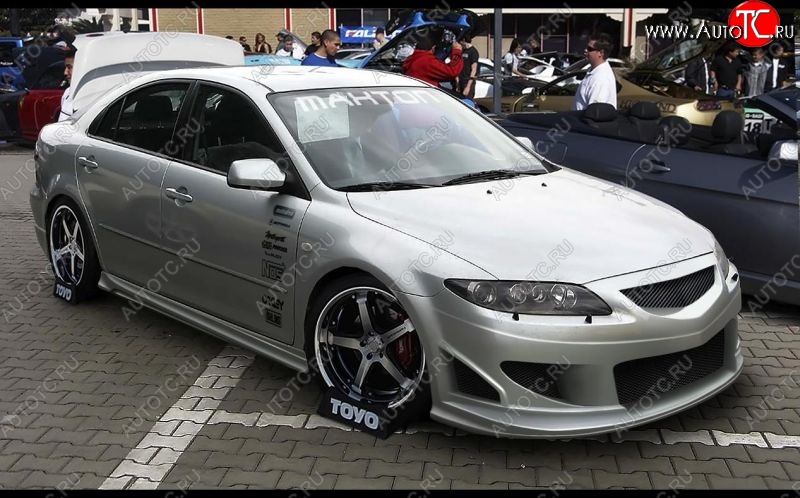 16 999 р. Пороги накладки Weber Sport Mazda 6 GG седан дорестайлинг (2002-2005)  с доставкой в г. Вологда