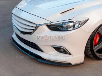 9 999 р. Решётка радиатора Tuning-Sport Mazda 6 GJ дорестайлинг седан (2012-2015) (Неокрашенная)  с доставкой в г. Вологда. Увеличить фотографию 5