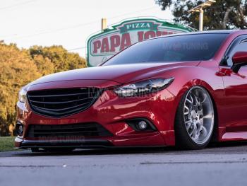 9 999 р. Решётка радиатора Tuning-Sport Mazda 6 GJ дорестайлинг седан (2012-2015) (Неокрашенная)  с доставкой в г. Вологда. Увеличить фотографию 7