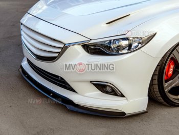 23 799 р. Решётка радиатора Tuning-Sport v4 Mazda 6 GJ дорестайлинг седан (2012-2015) (Неокрашенная)  с доставкой в г. Вологда. Увеличить фотографию 4