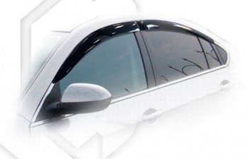 Дефлектора окон CA-Plastiс Mazda 6 GH дорестайлинг седан (2007-2010)