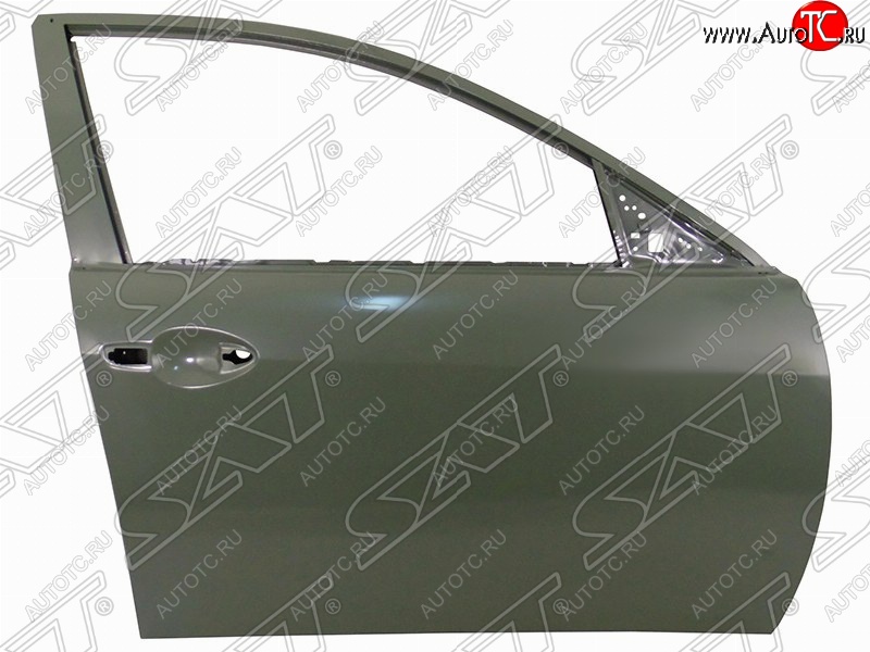6 399 р. Правая дверь передняя SAT. Mazda 6 GH дорестайлинг универсал (2007-2010) (Неокрашенная)  с доставкой в г. Вологда