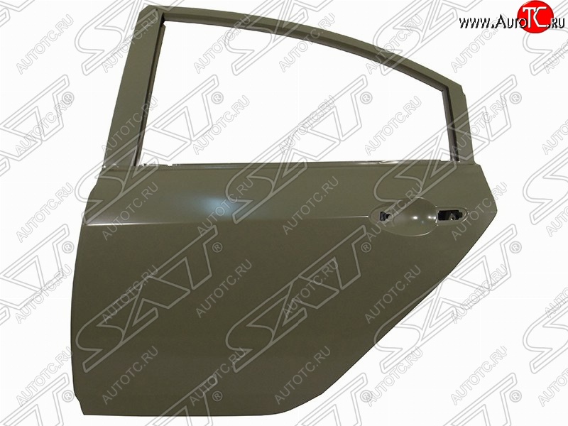 6 399 р. Левая дверь задняя SAT Mazda 6 GH дорестайлинг седан (2007-2010) (Неокрашенная)  с доставкой в г. Вологда