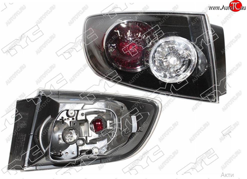 4 499 р. Левый фонарь задний TYC  Mazda 3/Axela  BK (2006-2009) рестайлинг седан  с доставкой в г. Вологда