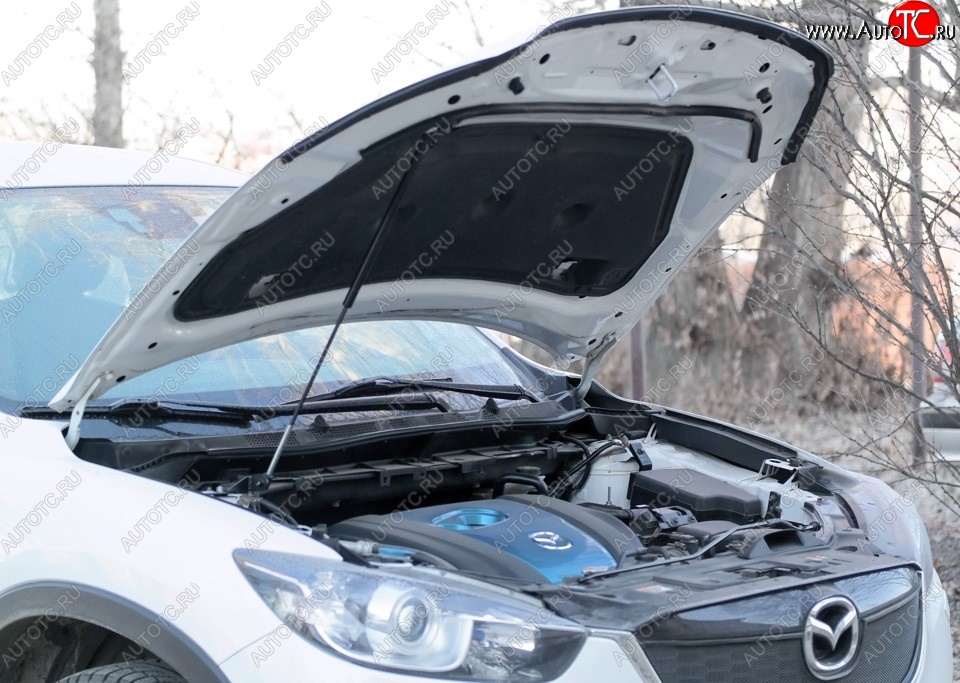 2 969 р. Газовый упор капота Broomer Mazda CX-5 KE дорестайлинг (2011-2014)  с доставкой в г. Вологда