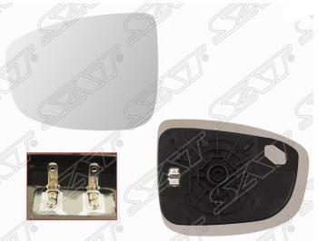Левое полотно зеркала SAT (с обогревом) Mazda CX-5  KE (2011-2014) дорестайлинг