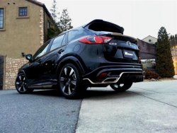 23 749 р. Накладка на задний бампер ROWEN Mazda CX-5 KE дорестайлинг (2011-2014) (Неокрашенная)  с доставкой в г. Вологда. Увеличить фотографию 4