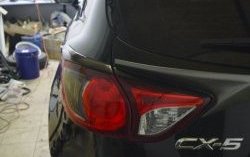 1 499 р. Реснички на фонари CT Mazda CX-5 KE дорестайлинг (2011-2014)  с доставкой в г. Вологда. Увеличить фотографию 6