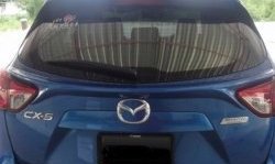 5 699 р. Лип спойлер CT Mazda CX-5 KE дорестайлинг (2011-2014) (Неокрашенный)  с доставкой в г. Вологда. Увеличить фотографию 3