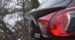 5 699 р. Лип спойлер CT Mazda CX-5 KE дорестайлинг (2011-2014) (Неокрашенный)  с доставкой в г. Вологда. Увеличить фотографию 5