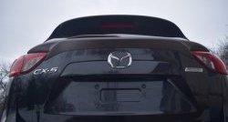 5 699 р. Лип спойлер CT Mazda CX-5 KE дорестайлинг (2011-2014) (Неокрашенный)  с доставкой в г. Вологда. Увеличить фотографию 7
