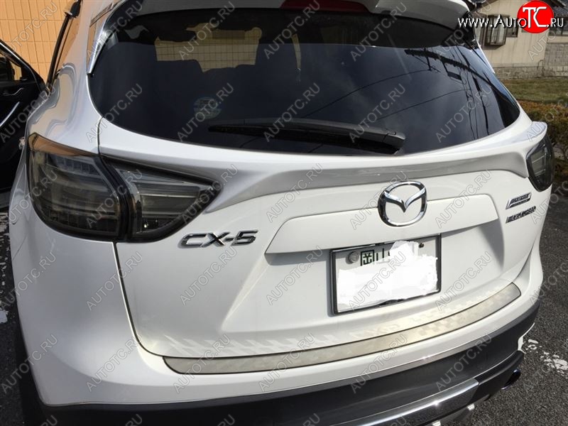 10 349 р. Спойлер TOPLINE Mazda CX-5 KE дорестайлинг (2011-2014) (Неокрашенный)  с доставкой в г. Вологда