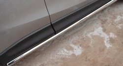 70 999 р. Защита порогов из круглой трубы диаметром 63 мм Russtal Mazda CX-5 KE дорестайлинг (2011-2014) (Защита порогов с со скосами на торцах (вариант 1))  с доставкой в г. Вологда. Увеличить фотографию 11