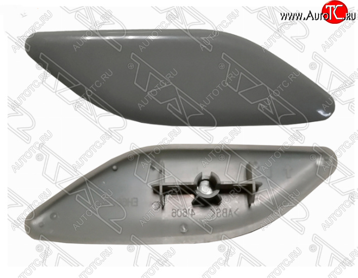 399 р. Правая крышка омывателя фары SAT Mazda CX-7 ER рестайлинг (2010-2012) (Неокрашенная)  с доставкой в г. Вологда