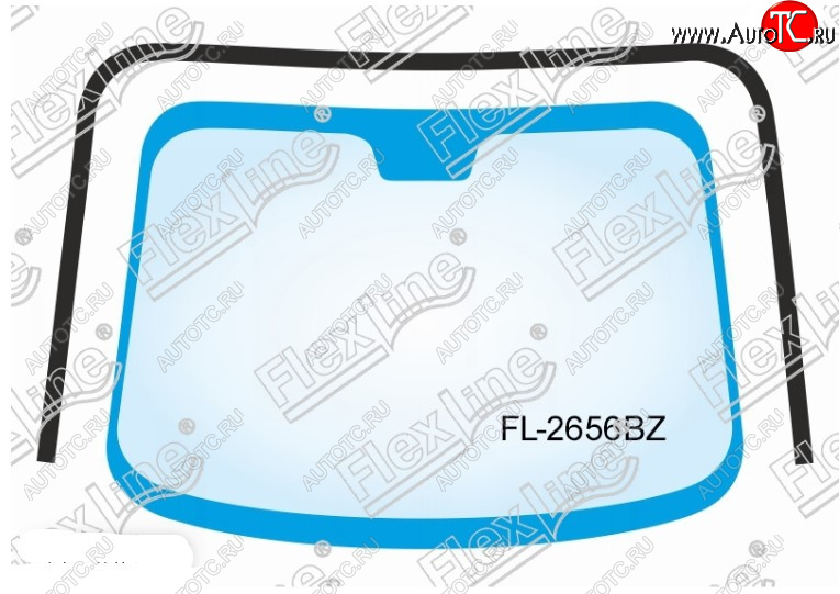 2 059 р. Молдинг лобового стекла FlexLine Mazda CX-7 ER рестайлинг (2010-2012)  с доставкой в г. Вологда