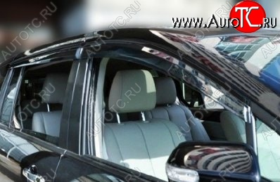 4 299 р. Комплект дефлекторов окон (ветровиков) 4 шт. СТ Mazda CX-7 ER рестайлинг (2010-2012)  с доставкой в г. Вологда