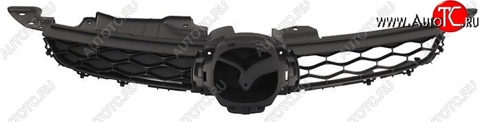 12 799 р. Решётка радиатора SAT (V-2,5) Mazda CX-7 ER рестайлинг (2010-2012) (Неокрашенная)  с доставкой в г. Вологда