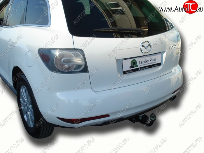 8 699 р. Фаркоп Лидер Плюс. Mazda CX-7 ER рестайлинг (2010-2012) (Без электропакета)  с доставкой в г. Вологда