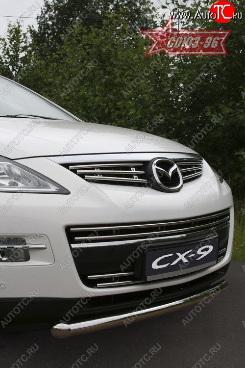 10 754 р. Декоративные элементы воздухозаборников Souz-96 (d16) Mazda CX-9 TB дорестайлинг (2007-2009)  с доставкой в г. Вологда