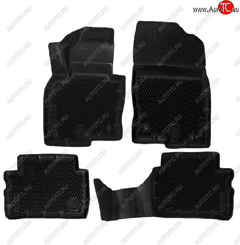 4 399 р. Коврики салона DELFORM ❞EVA 3D Premium❝ (термоэластопласт/ТЭП) Mazda CX-5 KF (2016-2025)  с доставкой в г. Вологда