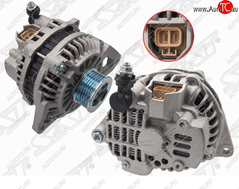 8 199 р. Генератор SAT (12V/90A / 1.3, 1.5, ZJ04ZYVE)  Mazda Demio  2 DY (2002-2007) дорестайлинг, рестайлинг  с доставкой в г. Вологда