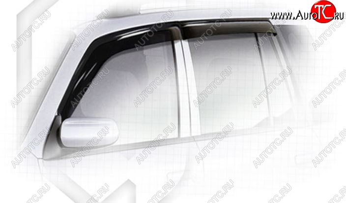 1 899 р. Дефлектора окон CA-Plastiс Mazda Demio 1 DW дорестайлинг (1996-1999) (Classic полупрозрачный, Без хром.молдинга)  с доставкой в г. Вологда