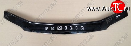 949 р. Дефлектор капота Russtal Mazda 323/Familia седан BJ дорестайлинг (1998-2000)  с доставкой в г. Вологда