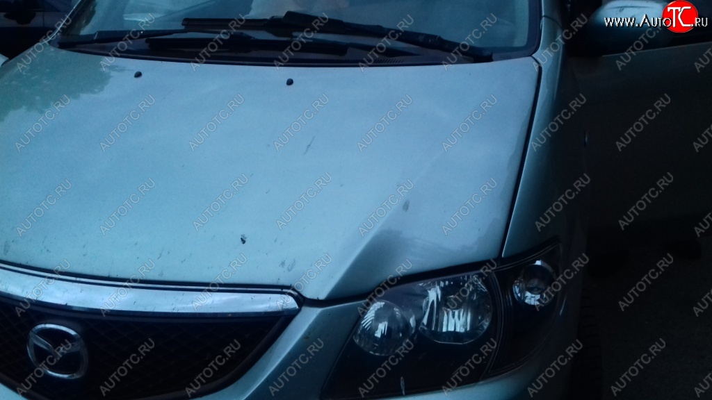 12 899 р. Капот стеклопластиковый Стандарт Mazda MPV LW дорестайлинг (1999-2002)  с доставкой в г. Вологда