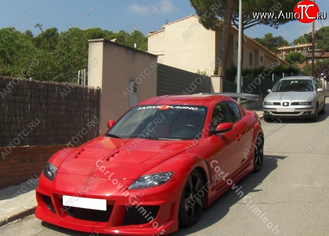 25 899 р. Передний бампер Rieger Mazda RX8 (2003-2012)  с доставкой в г. Вологда