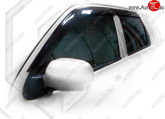 1 999 р. Дефлектора окон CA-Plastiс Mazda Tribute  дорестайлинг (2000-2007) (Classic полупрозрачный)  с доставкой в г. Вологда