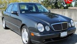 12 599 р. Передний бампер AMG Mercedes-Benz E-Class W210 дорестайлинг универсал (1996-1999) (Неокрашенный)  с доставкой в г. Вологда. Увеличить фотографию 2