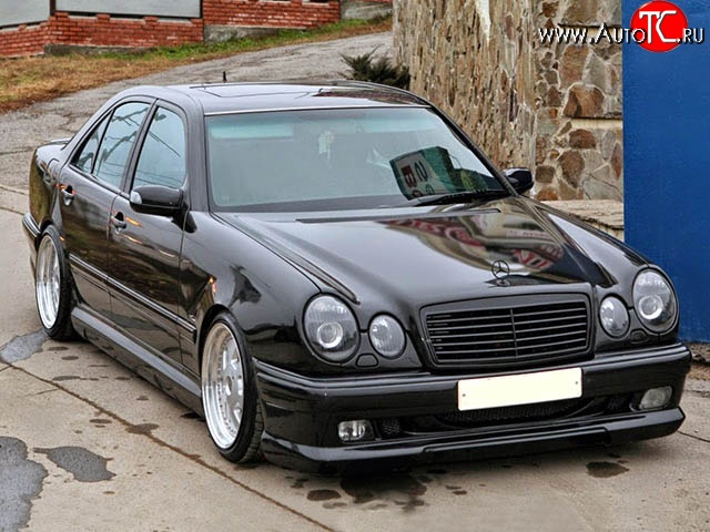8 399 р. Передний бампер Wald Mercedes-Benz E-Class W210 дорестайлинг седан (1996-1999)  с доставкой в г. Вологда