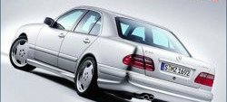 8 149 р. Пороги накладки AMG E55 Mercedes-Benz E-Class W210 дорестайлинг седан (1996-1999) (Неокрашенные)  с доставкой в г. Вологда. Увеличить фотографию 2
