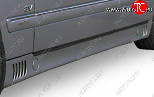 5 499 р. Пороги накладки Lorinzer Mercedes-Benz E-Class W210 дорестайлинг седан (1996-1999)  с доставкой в г. Вологда