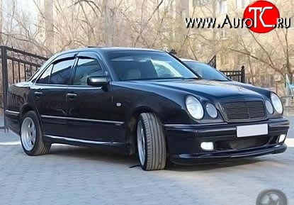 4 499 р. Пороги накладки Wald Mercedes-Benz E-Class W210 дорестайлинг седан (1996-1999)  с доставкой в г. Вологда