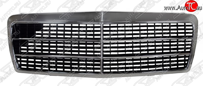 5 849 р. Решётка радиатора SAT Mercedes-Benz E-Class W210 дорестайлинг седан (1996-1999) (Неокрашенная)  с доставкой в г. Вологда