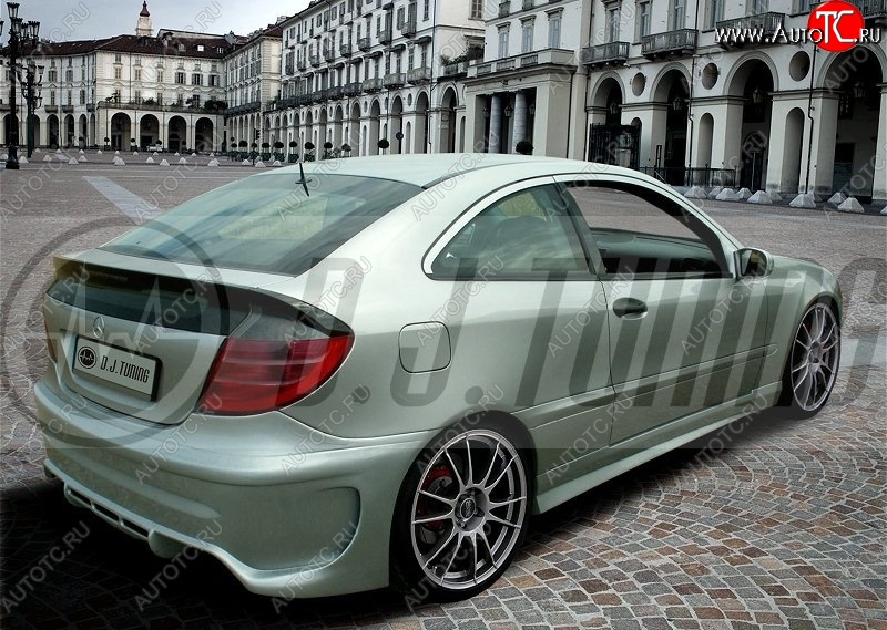 24 999 р. Задний бампер D.J. Mercedes-Benz C-Class CL203 дорестайлинг купе (2001-2004)  с доставкой в г. Вологда