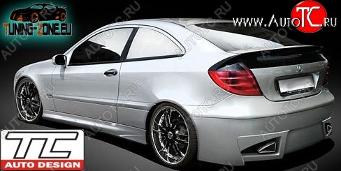 25 899 р. Задний бампер TC1 Mercedes-Benz C-Class CL203 дорестайлинг купе (2001-2004)  с доставкой в г. Вологда