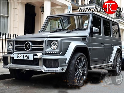 12 599 р. Накладка на передний бампер G63 BRABUS Mercedes-Benz G class W463 5 дв. дорестайлинг (1989-1994) (Неокрашенная)  с доставкой в г. Вологда